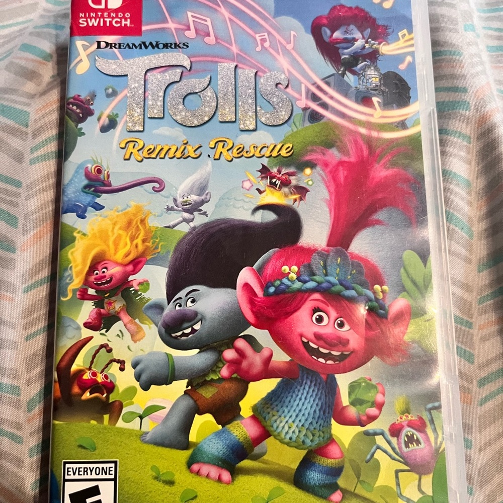 Dreamworks Trolls Remix Rescue for Nintendo Switch - Vibrant Adventure